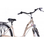 Mestský bicykel 28 Fuzlu Arizona S-3 Krémový